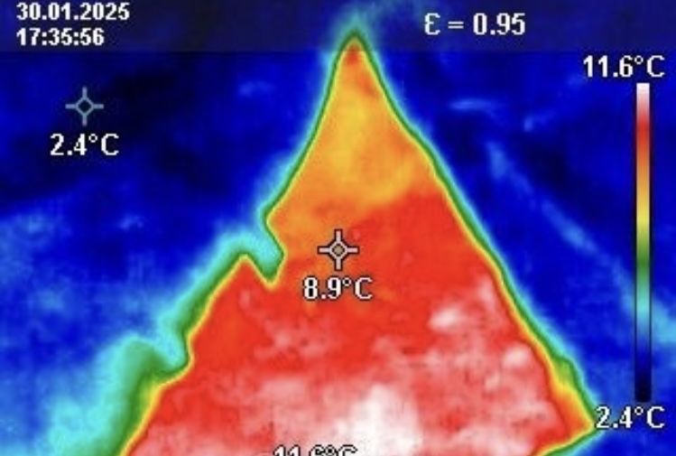 Утечка. Услуги тепловизора.