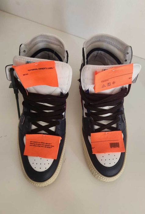 Off White - Adidaşi - Dimensiune: Shoes EU 42, UK 8, US 9