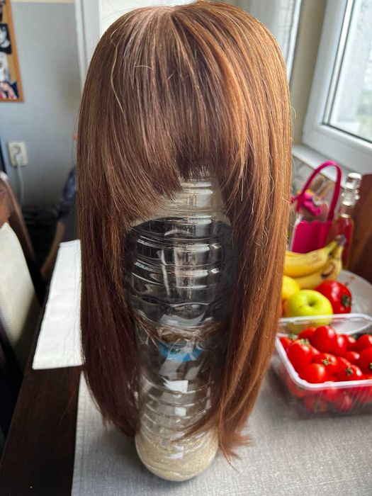 Перука с 60% естествен косъм