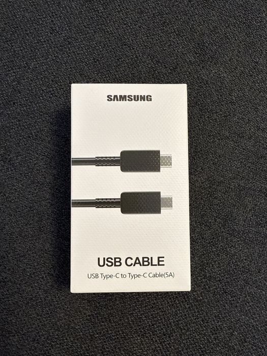 Cablu de date Samsung original USB C (5A) model EP-DN975, NOU