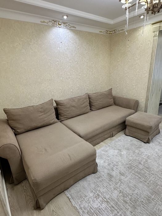 Диван с пуфиком, производство Россия