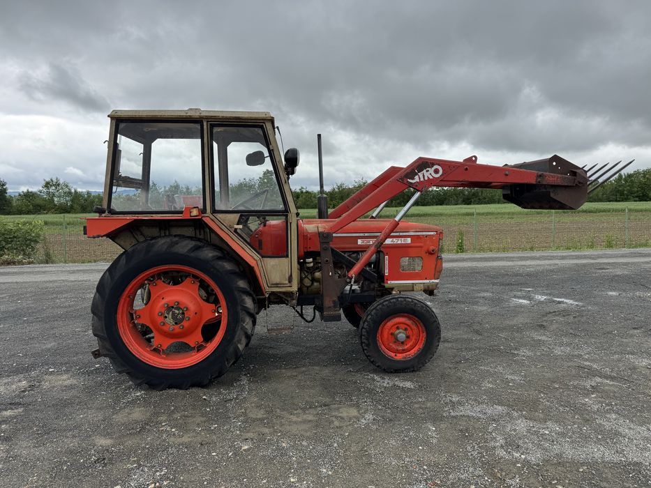 Tractor zetor 45 cp cu incarcator stare foarte buna