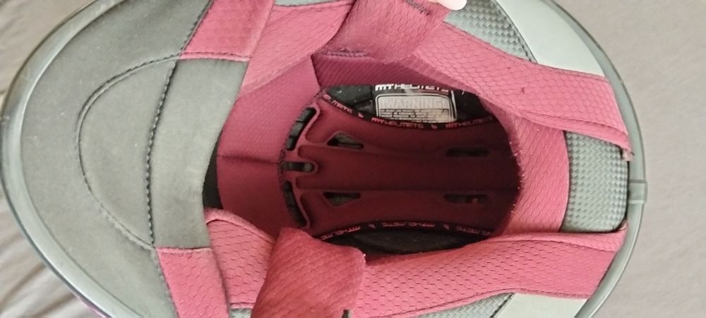 Casca moto dama cu intercom