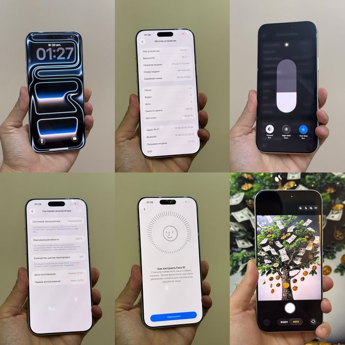 Iphone 17 Pro Max. 256гб. 100%