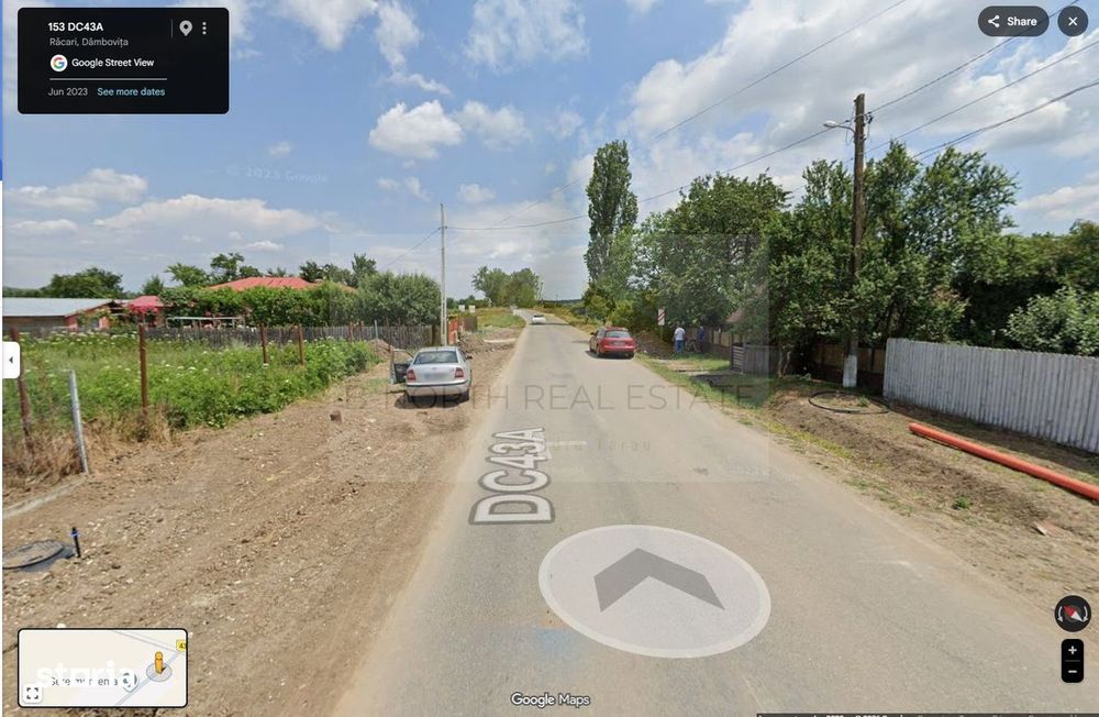 Terenuri de vânzare Răcari, Dâmbovița | 540 mp și 640 mp | 26 euro/mp