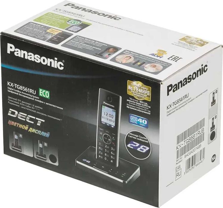 Радиотелефон Panasonic KX-TG8561 Ru  (Original)