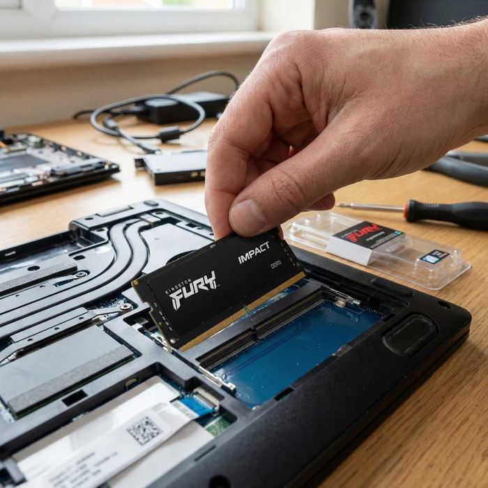 Kingston Fury Impact 32GB DDR5 Laptop 4800MHz – NOU, testat