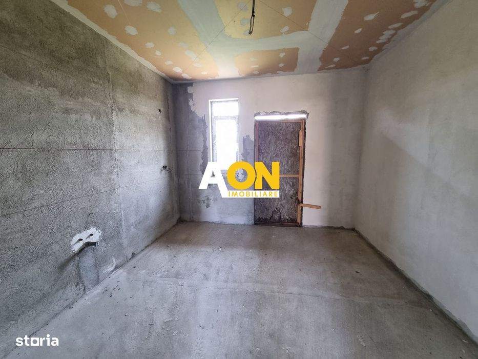 De vanzare casa semifinisata 3 camere, 608mp teren, Recea