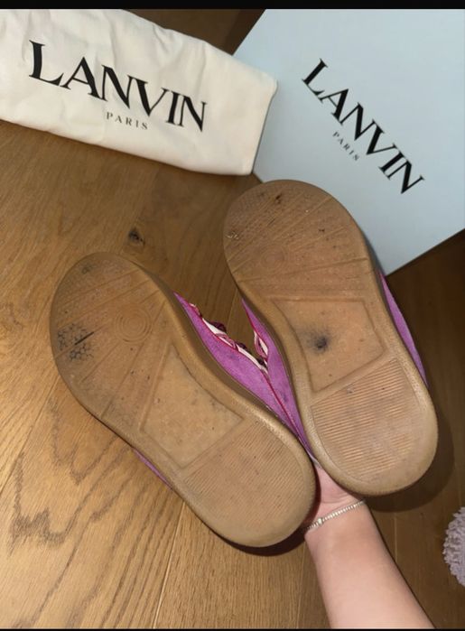 papuci lanvin curb