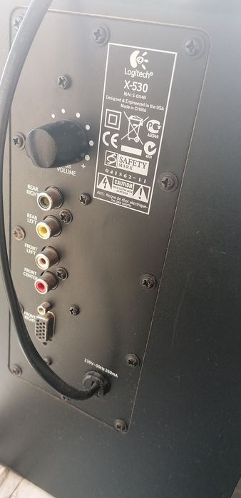 Буфер и тонколона от комплект Logitech X-530