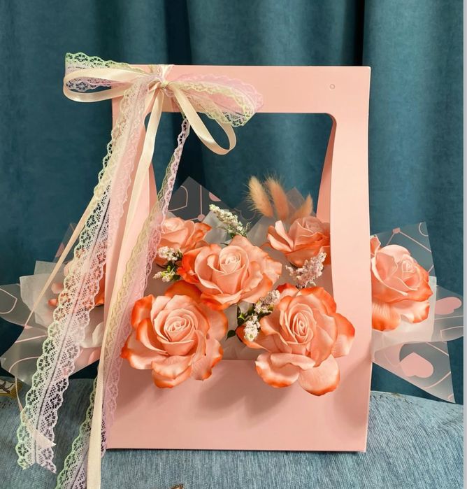 Ароматные мыльные розы