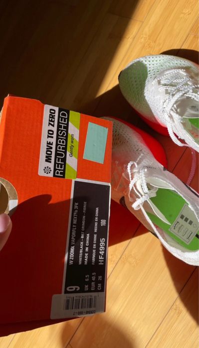 ZoomX VaporFly Next% 3 'White Crimson Pink