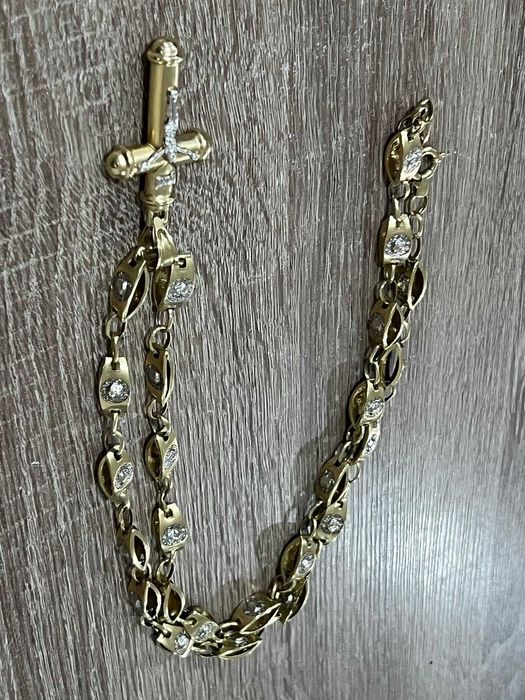 Златен синджир/ланец МЪЖКИ. 21.5гр