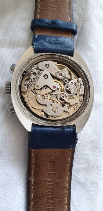 Винтидж швейцарски хронограф Zentra Valjoux 7734