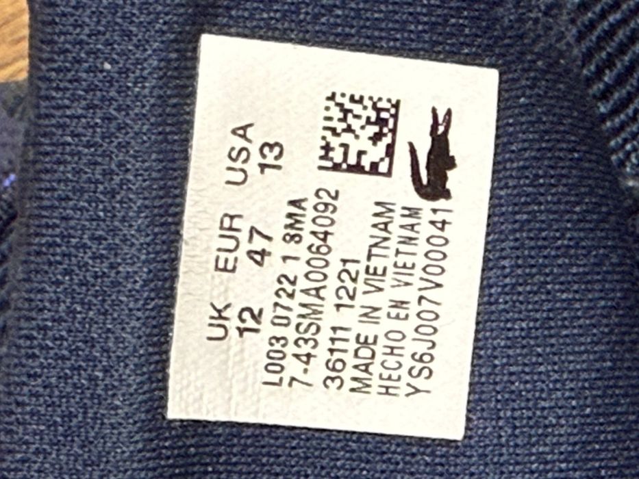 Кроссовки Lacoste