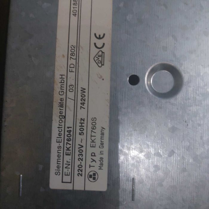 Комплект фурна за вграждане с голям плот Сименс