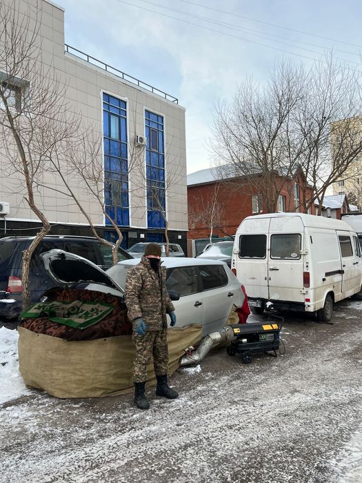 Отогрев авто спец техники