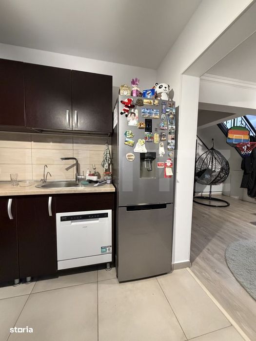 Casa P+M, mobilata, pompa de caldura, 249 mp teren, Magnolia