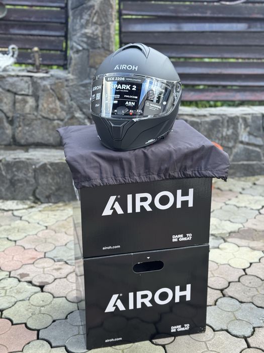 Casca moto integrala - Airoh SPARK 2 - Culoare negru mat