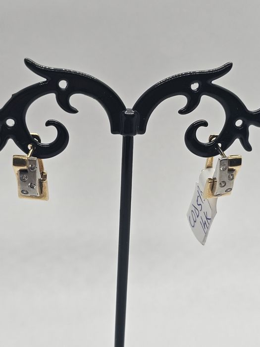 Vand cercei din aur 14 k 3.96 g cod 513