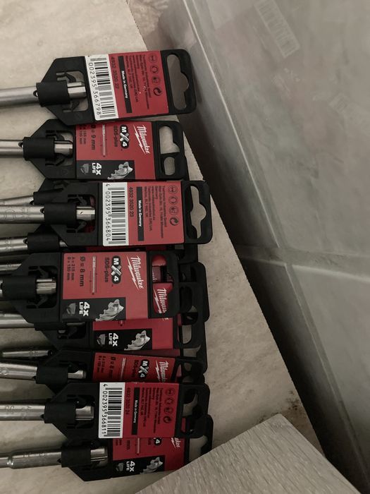 Burghiu Milwaukee MX4 10x165,10x215,10x265mm Noi Italia