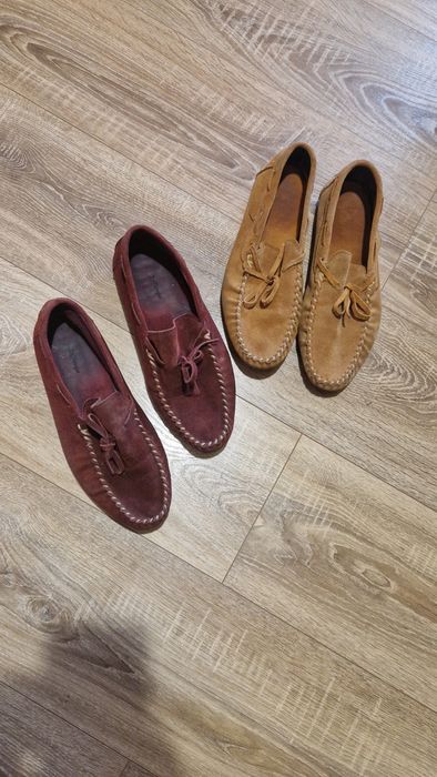 Mocasini Barbati Din Piele Întoarsă