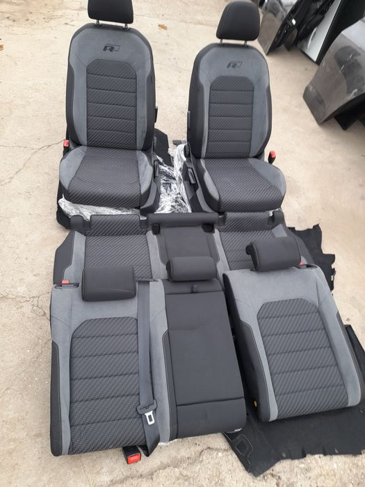 Set scaune + banchete Volkswagen Golf 7 R line an de fabricatie 2019 ...