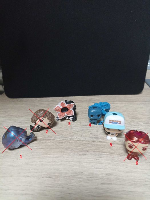 Stranger things - фигурки от колекция