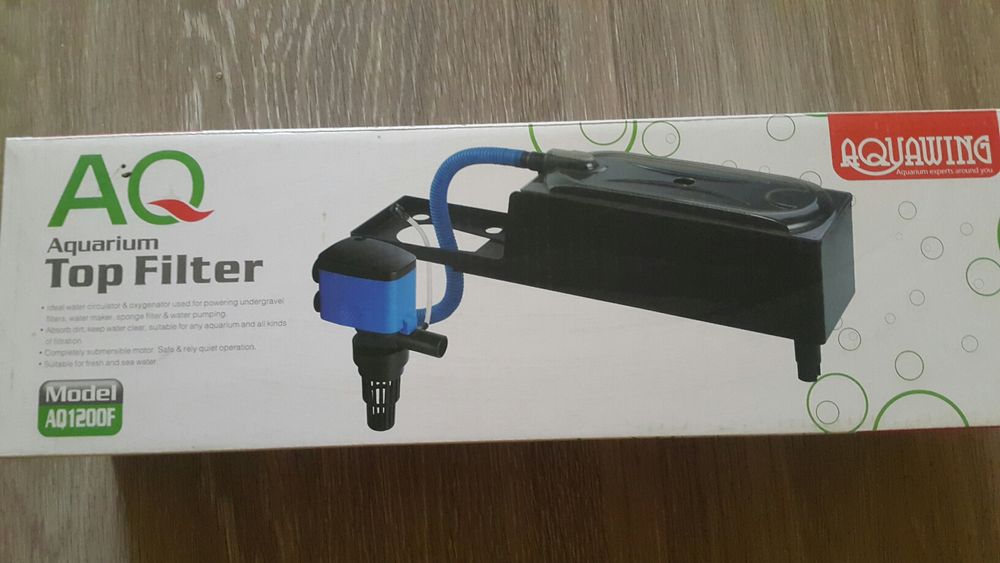 Фильтр - помпа "карабан" (+ "компрессор" )для аквариума 70 - 100л.