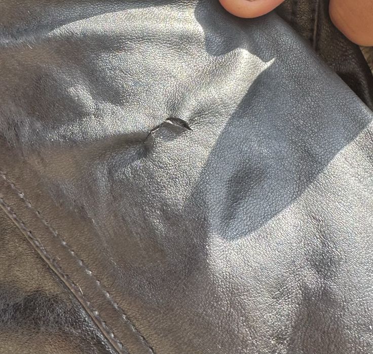 Geaca de piele marimea L