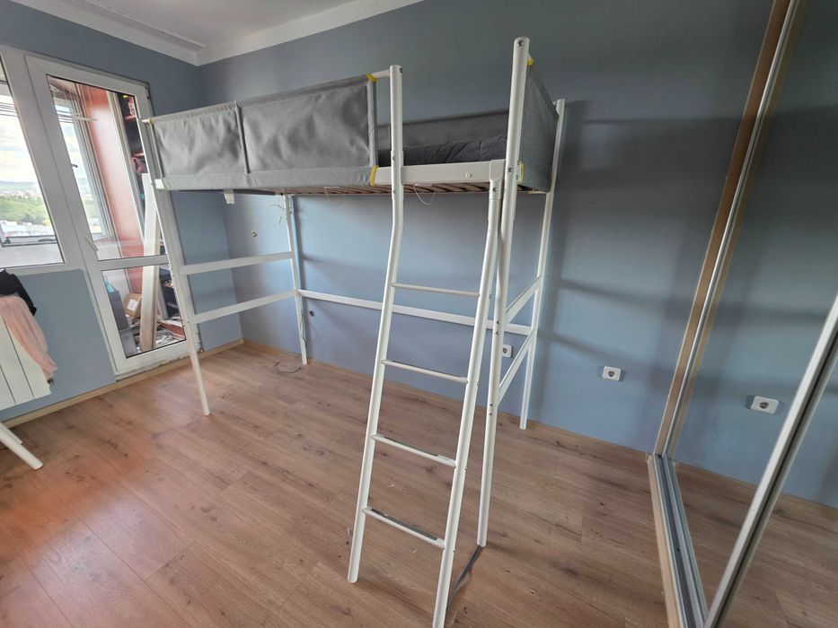 Легло-надстройка IKEA VITVAL (90x200 см) – отлично състояние