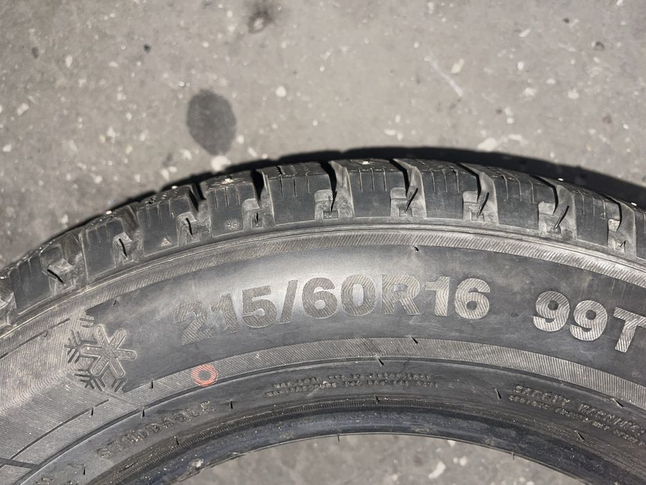 Продам зимние шины на шипах