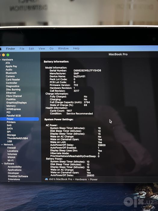 Macbook Pro 2015 ideal 10/10