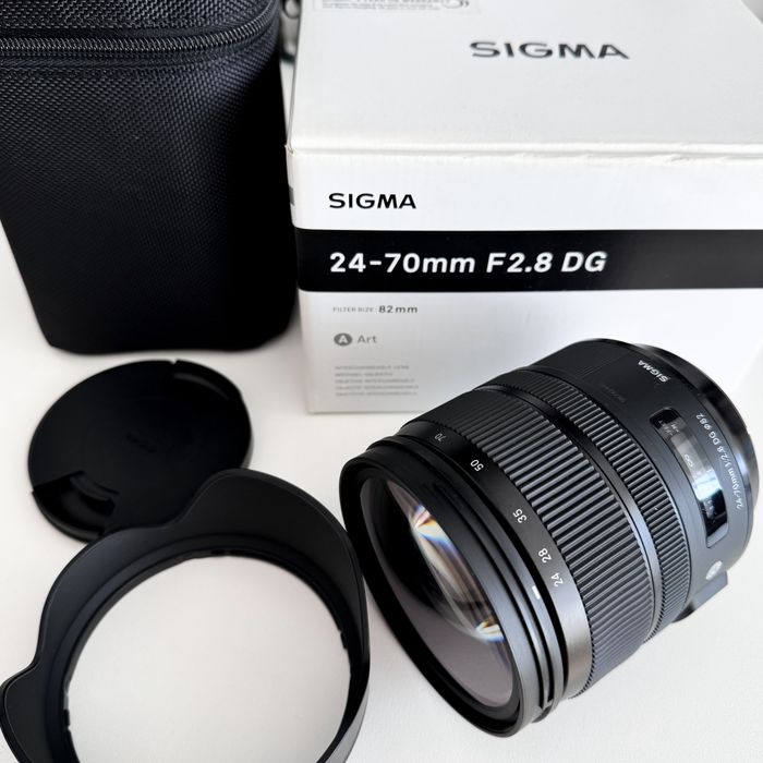 Sigma Art 24-70 F2.8 Nikon F (Z cu FTZ)