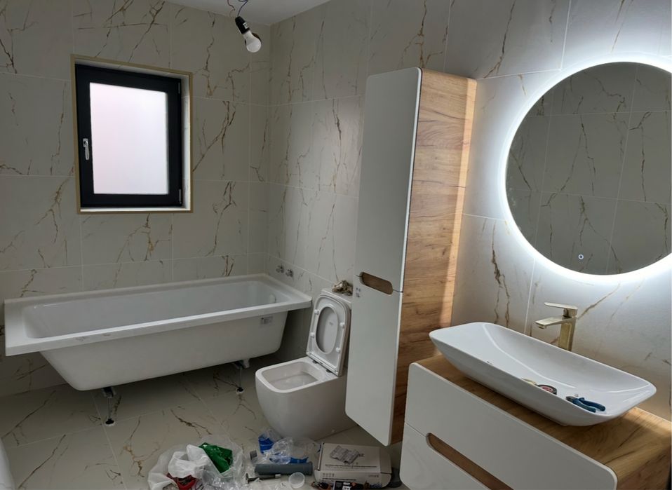 Montaj mobila,  electrice, sanitare, rulouri exterioare, glafuri