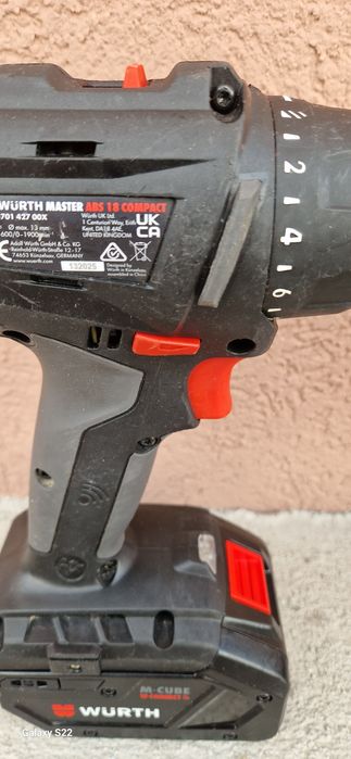 Wurth autofiletanta pe acumulator.