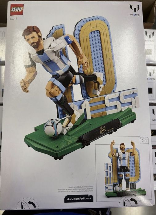 LEGO® Editions - Lionel Messi - Soccer Legend (43015) LEGO