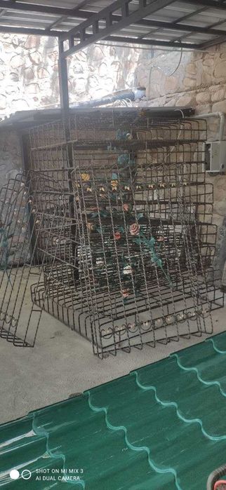Продам кованые железные решётки (б/у)