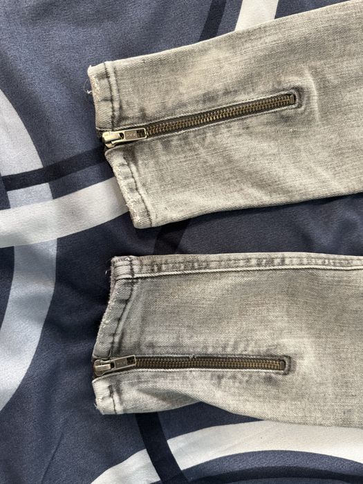 Bershka сиви дънки