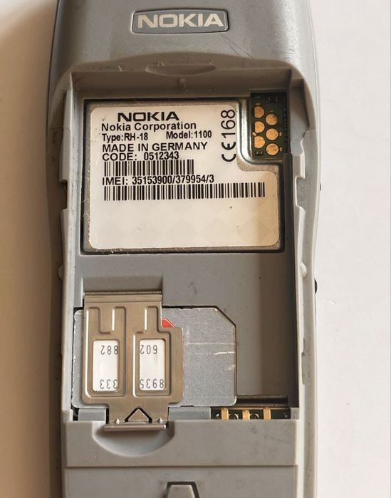 Nokia 1100 Rh-18 Made in Germany / Нокиа 1100 Rh-18 Germany Уникат!!!