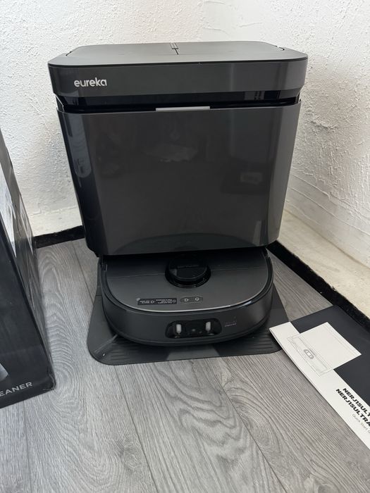 Робот Прахосмукачка + Станция за Самопочистване Eureka J15 Pro Ultra 16200Pa Сухо и Мокро Почистване