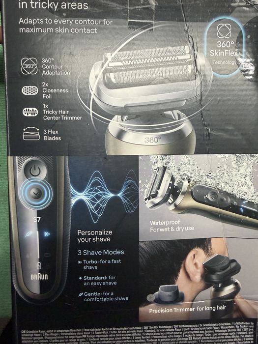 BRAUN Series 7 72-C7200cc електрическа самобръсначка с почистваща