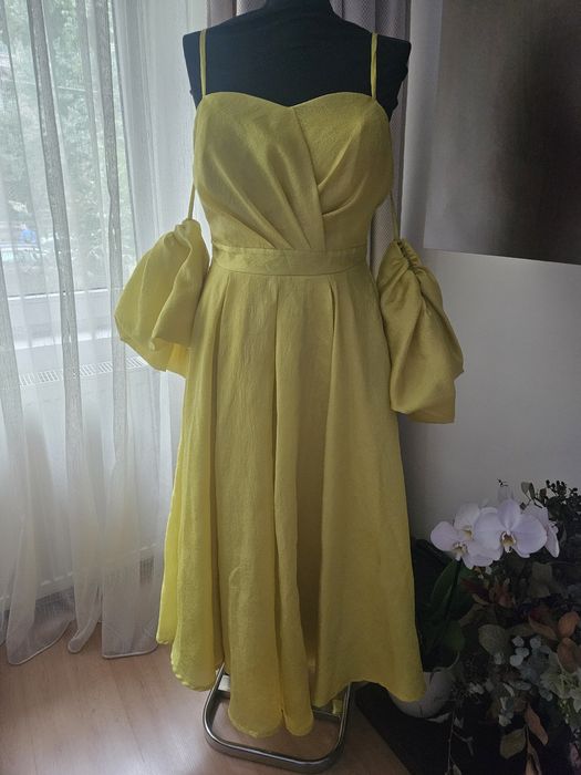Rochie galbena - lime
