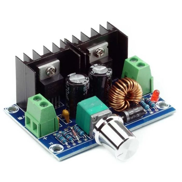 Понижаващ преобразувател XL4016 200W 1.25V-36V 8A XH-M401