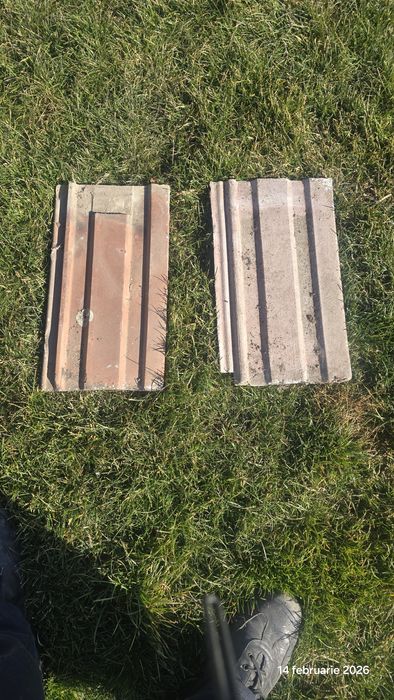 Tigla provenita din demolari