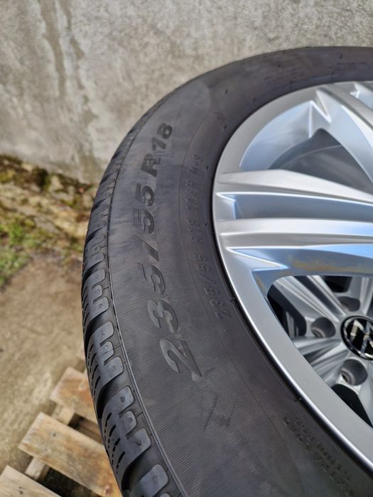 Jante Sebring Vw Tiguan anvelope iarna 235 55 18 Pirelli 2022
