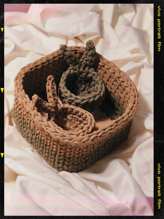 Корзинка интерьерная