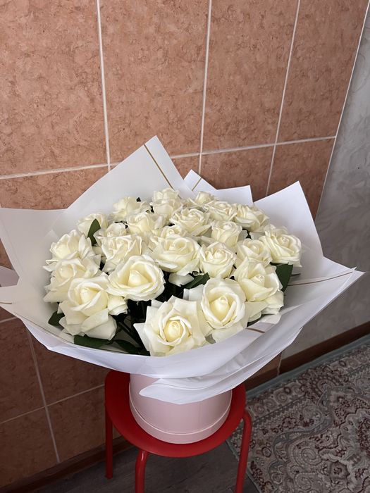 Цветы , букеты , мыльные розы
