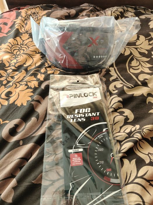 Каска за мотор Axor Apex+тъмен визьор и пинлок