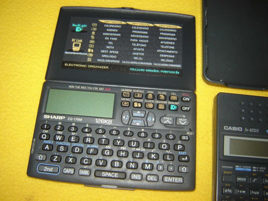 Calculatoare Casio,Sharp si Texas Japan anii 80-90